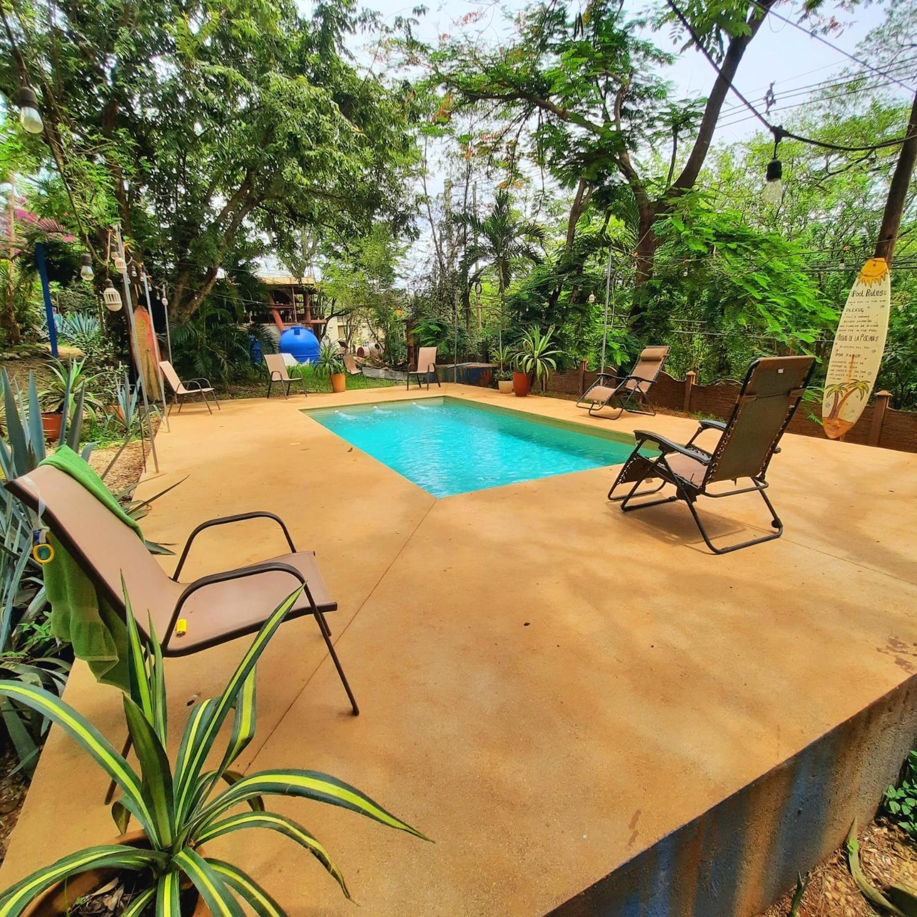 Casa Pura Vida Surf Hostel - Tamarindo Costa Rica Buitenkant foto