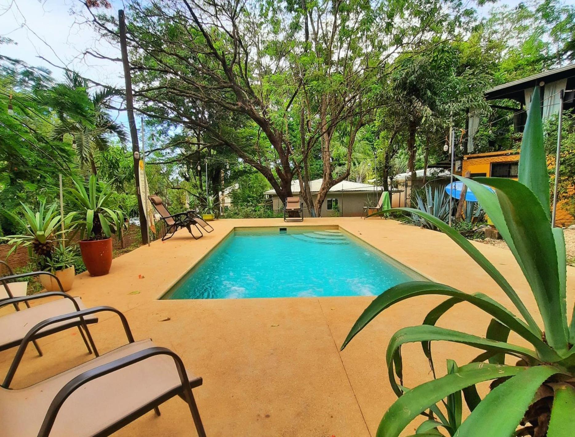 Casa Pura Vida Surf Hostel - Tamarindo Costa Rica Buitenkant foto