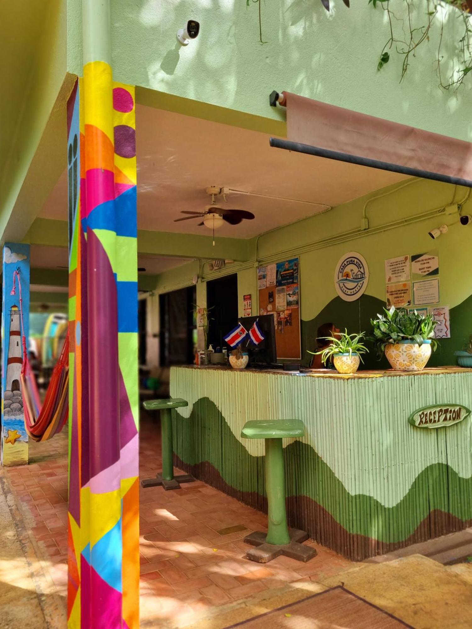 Casa Pura Vida Surf Hostel - Tamarindo Costa Rica Buitenkant foto